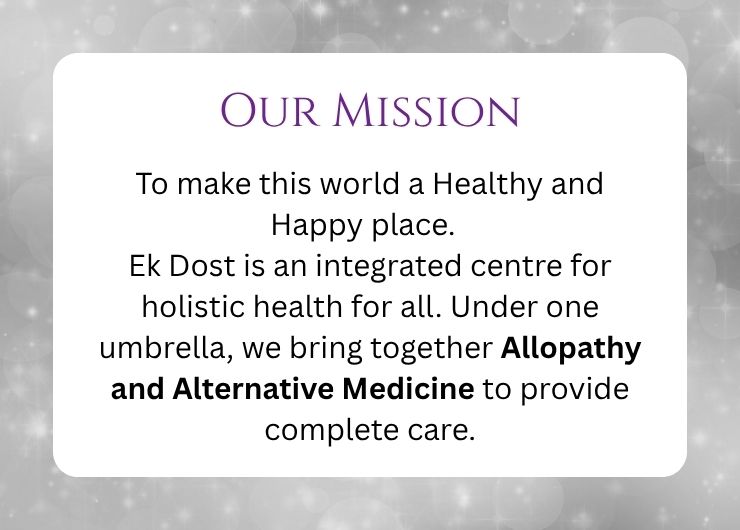 Ek Dost, Heals Thy Heart. A Unit of Danias Assisted Living | Mission Statement